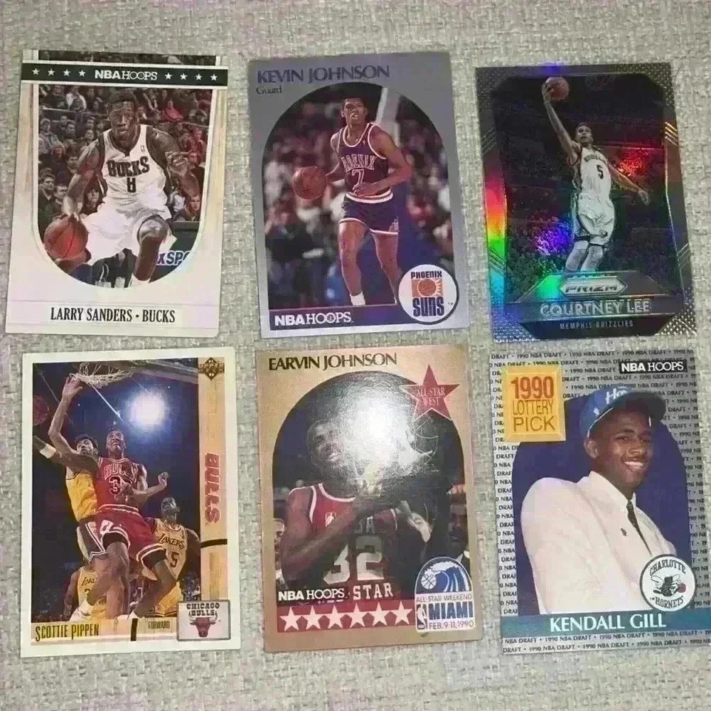 Lot of 50 NBA trading cards